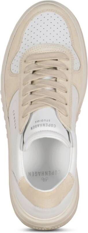 Copenhagen Shoes Platform Sneakers voor Heren White Heren