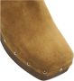Copenhagen Shoes Veloursleren Klompen met Elegante Studs Brown Dames - Thumbnail 8