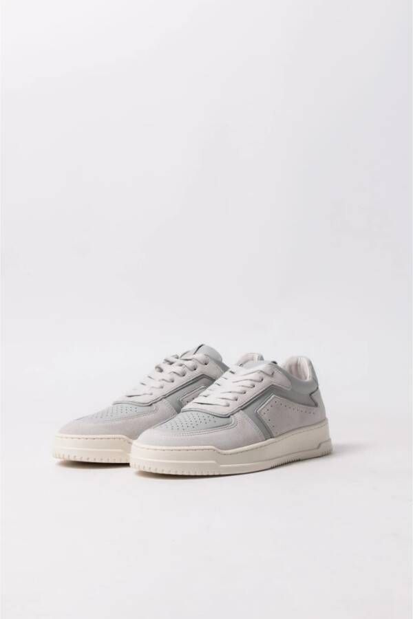 Copenhagen Shoes Leren Mix Offwhite Sneaker Cph164M Grijs Heren