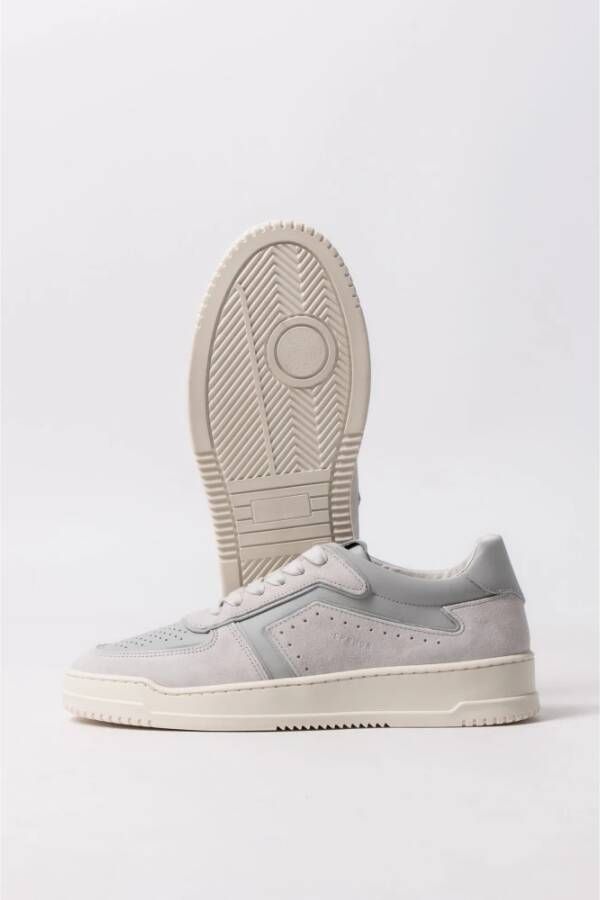 Copenhagen Shoes Leren Mix Offwhite Sneaker Cph164M Grijs Heren