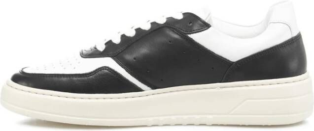 Copenhagen Shoes Stijlvolle Zwarte Leren Sneakers voor Heren Zwart Heren