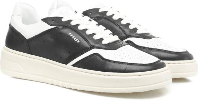Copenhagen Shoes Stijlvolle Zwarte Leren Sneakers voor Heren Zwart Heren