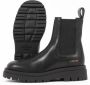 Copenhagen Studios Zwarte Leren Chelsea Laarzen Chunky Simplicity Black Dames - Thumbnail 2