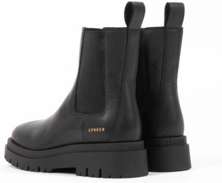 Copenhagen Shoes Vitello Zwarte Matt Sneakers Black Dames