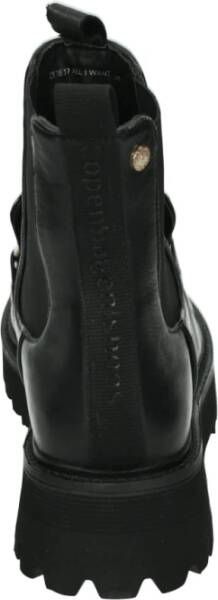 Copenhagen Shoes Western Stijl Zwarte Leren Laars