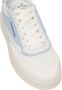 Copenahgen studios Copenhagen Studios dames sneaker Charente wit blauw leder - Thumbnail 9