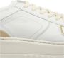 Copenhagen Shoes Witte Leren Sneaker met Ronde Neus White Dames - Thumbnail 8