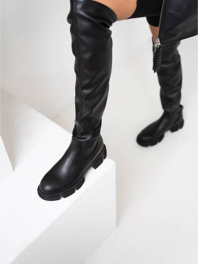 Copenhagen Shoes Zwarte enkellaars Cph544 Black Dames