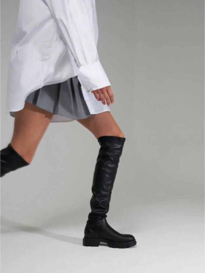 Copenhagen Shoes Zwarte enkellaars Cph544 Black Dames