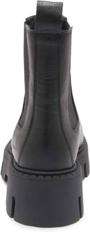 Copenhagen Shoes Zwarte Gehamerde Leren Chelsea Boots