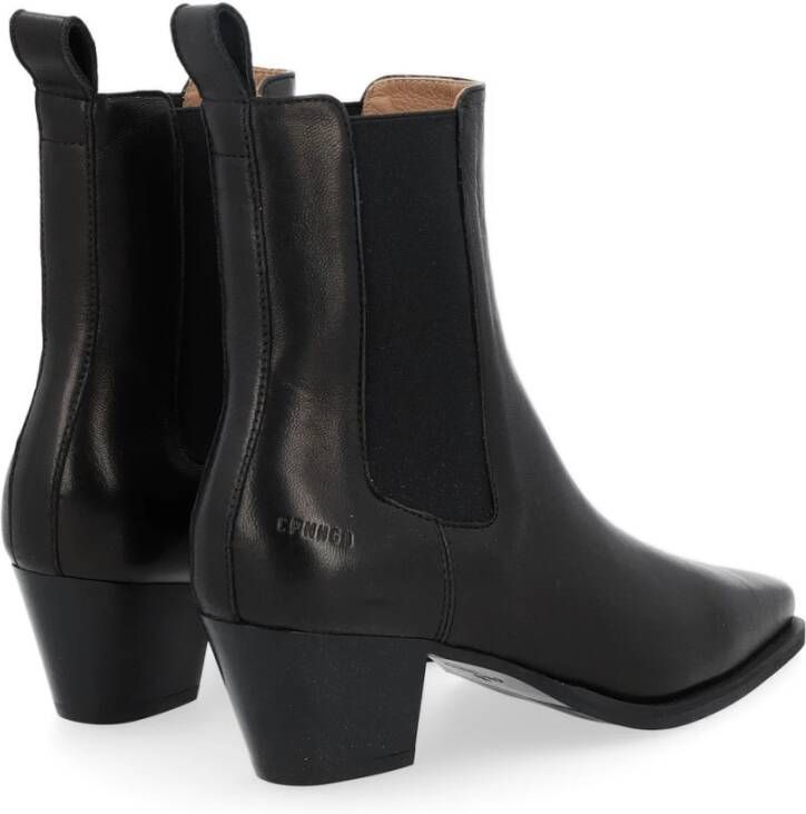 Copenhagen Shoes Zwarte Leren Dameslaars Black Dames