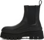 Copenhagen Shoes Zwarte Leren Hoge Sneakers - Thumbnail 2