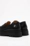 Copenhagen Shoes Zwarte Leren Slof Geborsteld Model Black Dames - Thumbnail 4