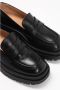Copenhagen Shoes Zwarte Leren Slof Geborsteld Model Black Dames - Thumbnail 5