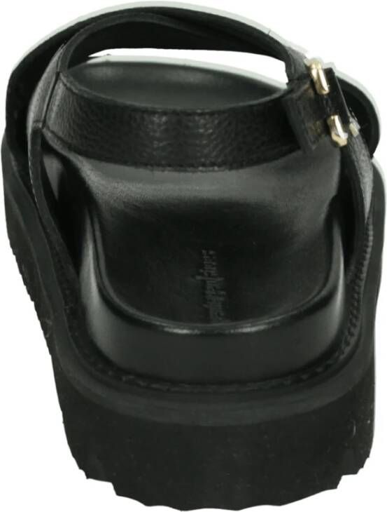 Copenhagen Shoes Zwarte sportieve sandalen Summertime