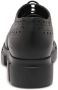 Copenhagen Studios Derby brogue veterschoenen van geperst leer Black Dames - Thumbnail 6