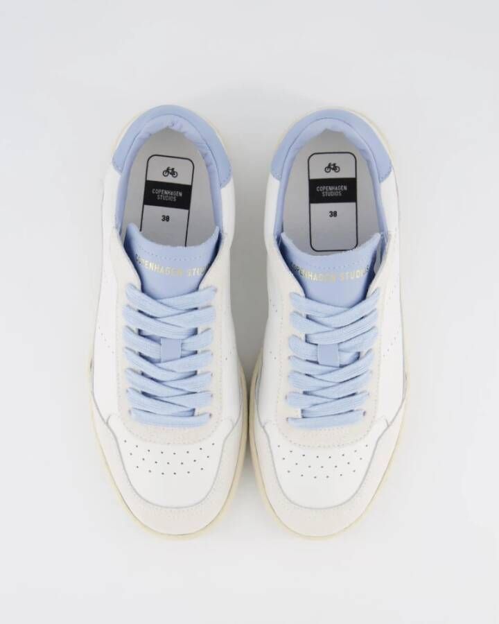 Copenhagen Studios Dames Soft Vitello Tennis White Dames