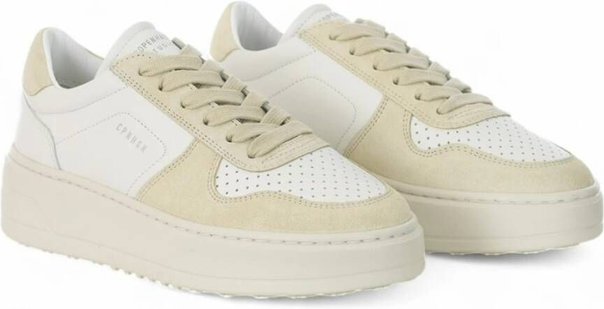 Copenhagen Studios Leren Sneakers met Suède Inzetstukken