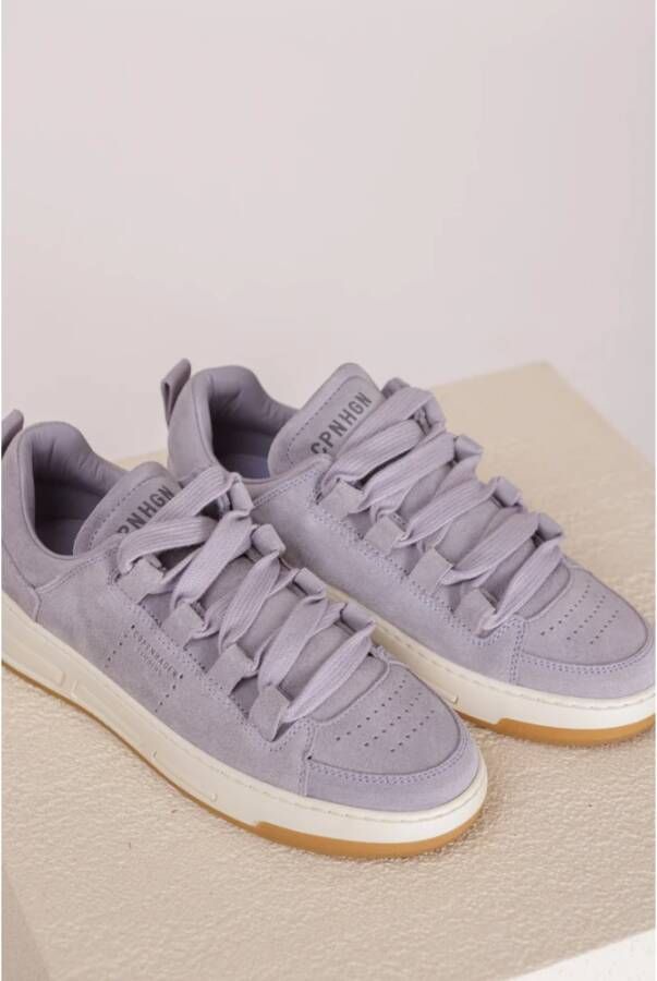 Copenhagen Studios Licht Lavendel Suède Sneaker Purple Dames