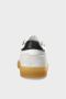 Copenhagen Studios Retro Leren Mix Sneakers Wit Zwart - Thumbnail 2