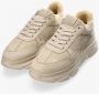 Copenhagen Shoes Nabuc Teddy Dames Plateau-Sneaker met Echt Bontvoering Beige Dames - Thumbnail 12