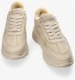 Copenhagen Shoes Nabuc Teddy Dames Plateau-Sneaker met Echt Bontvoering Beige Dames - Thumbnail 14