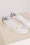 Copenhagen Studios Wit Lichtblauw Leren Mix Sneaker Multicolor Dames - Thumbnail 4