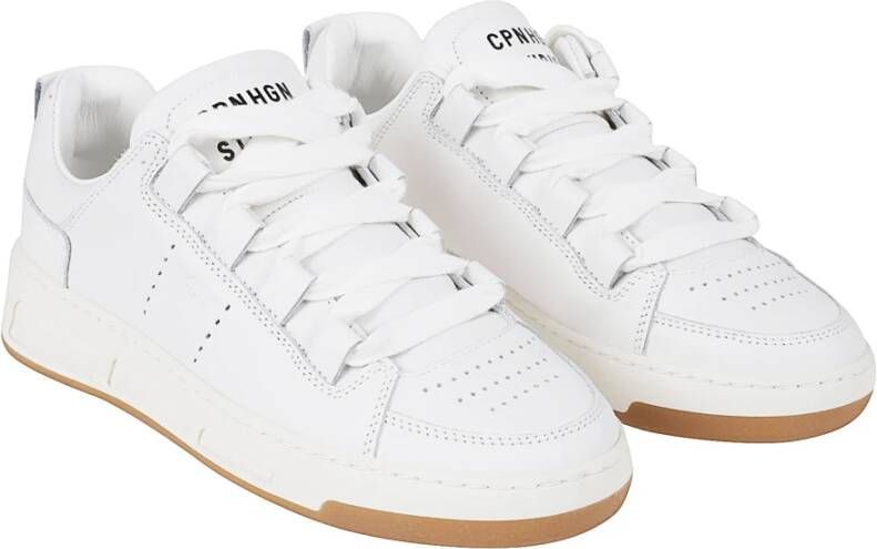 Copenhagen Studios Witte leren sneakers