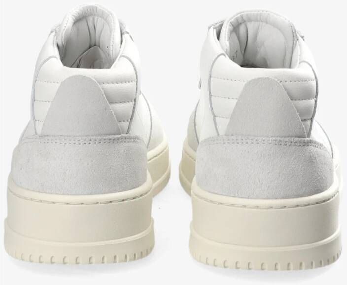Copenhagen Studios Witte Sneaker met Vetersluiting