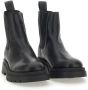 Copenhagen Studios Zwarte Leren Chelsea Laarzen Chunky Simplicity Black Dames - Thumbnail 7