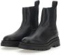 Copenhagen Studios Zwarte Leren Chelsea Laarzen Chunky Simplicity Black Dames - Thumbnail 9