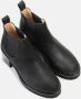 Copenhagen Studios Zwarte Nubuck Leren Enkellaarsjes - Thumbnail 2