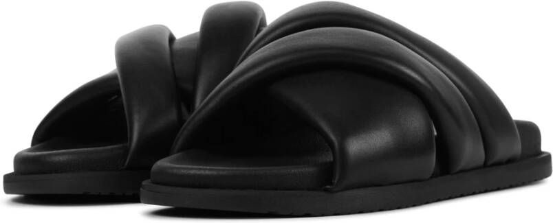 Copenhagen Studios Zwarte Pantoffels Black Dames