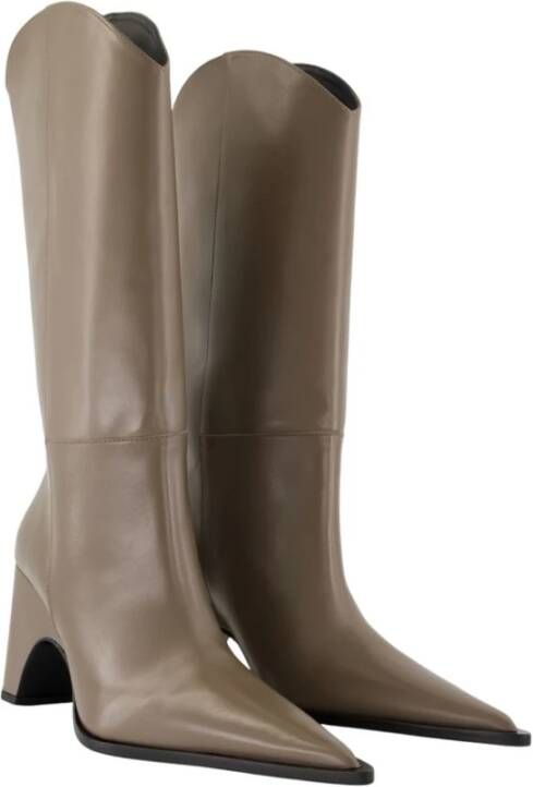 Coperni Bruin Leren Cowboy Bridge Laarzen