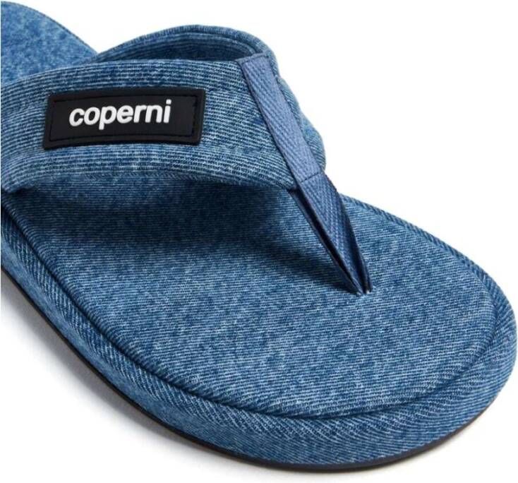 Coperni Flip Flops Blue Dames