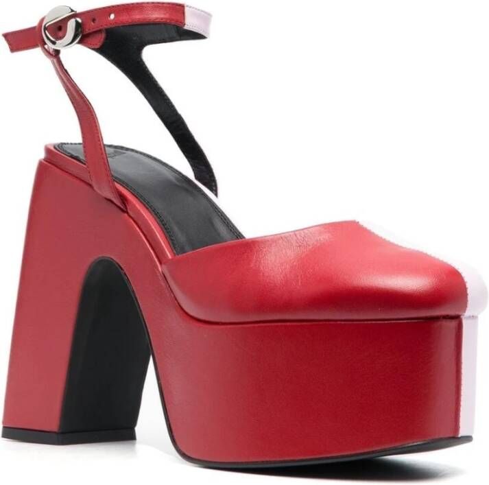 Coperni -schoenen rood Dames