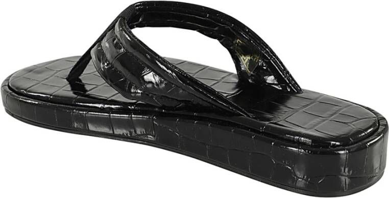Coperni Stijlvolle Croco-patroon Accessoires Black Dames