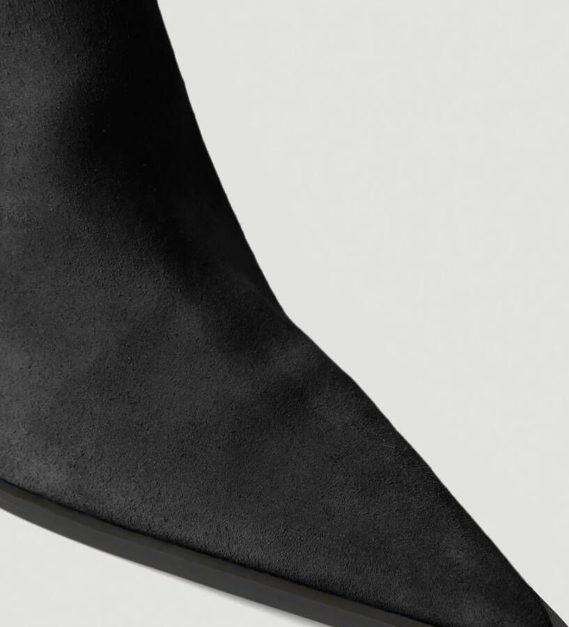 Coperni Suede Cowboy Boots Black Dames