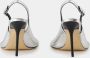 Coperni Hoge hakken Foil Ufo Heel Pumps Leather Silver in zilver - Thumbnail 4