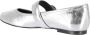 Coperni Zilver Metallic Leren Ballerina Riem Flats - Thumbnail 2