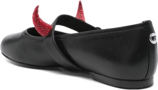 Coperni Zwart Rode Schoenen Dsh74F6060