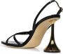 Coperni Sandalen Orchestra Sandals With Gold Detail in zwart - Thumbnail 4