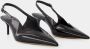 Coperni Hoge hakken Gloss Star Cut Out Low Stiletto Pumps Leather in zwart - Thumbnail 3