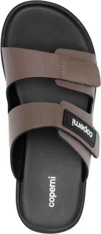 Coperni Zwarte Sandalen met Velcro Straps