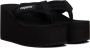 Coperni Zwarte Sleehak Sandalen met Logo Applicatie - Thumbnail 2