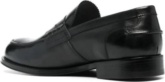 Corneliani Zwarte Sneakers Black Heren