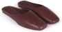 Cortana Bordeaux leren platte muiltjes Red Dames - Thumbnail 3