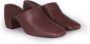 Cortana Bordeaux Moon Heel Mule Red Dames - Thumbnail 2