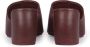 Cortana Bordeaux Moon Heel Mule Red Dames - Thumbnail 3