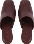 Cortana Bordeaux Moon Heel Mule Red Dames - Thumbnail 4